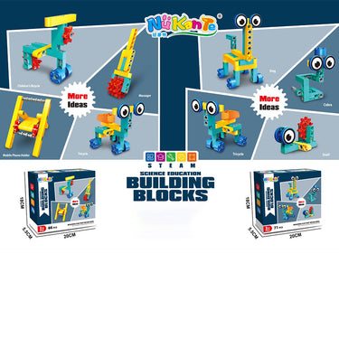 DIY SCIENCE BUILDING BLOCK - 66PCS